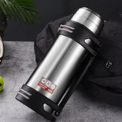 1200ml Edelstahl Thermoskanne Isolierte Reiseflasche