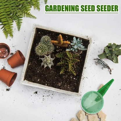 Verstellbarer Samenstreuer – Präziser Gartensamenverteiler für einfache Anwendung