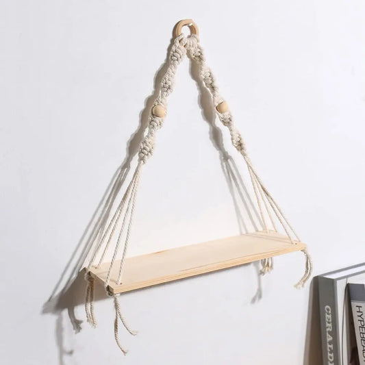 Boho Makramee Regal Rustikale Dekoration