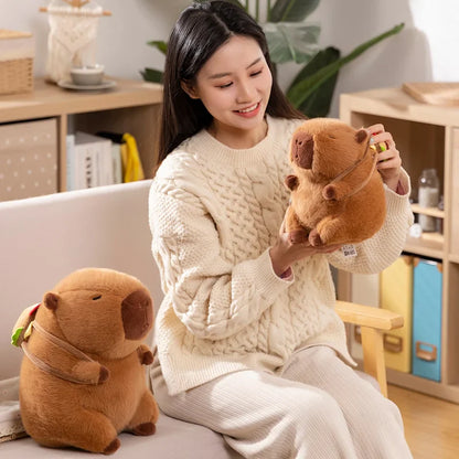 Fluffy Capybara Burger Bag Plüschtiere | NEU