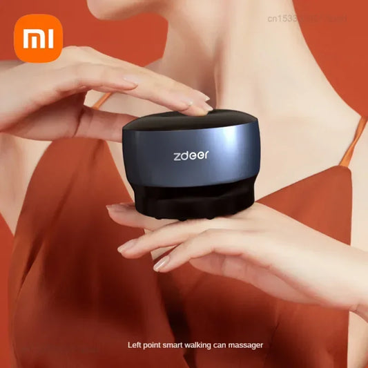 Zdeer Intelligenter Schröpfen-Massager – Wiederaufladbares Vakuum Guasha-Massagegerät zur Linderung von Müdigkeit