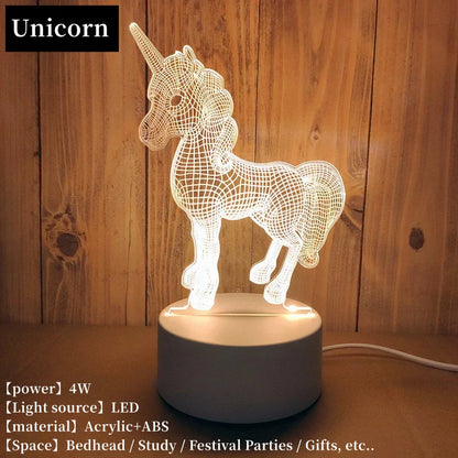 3D LED Nachtlicht