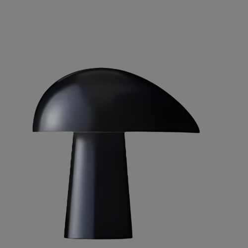 Tischlampe Juno - Minimalistisches skandinavisches Design aus Holz und Metall, LED-Beleuchtung