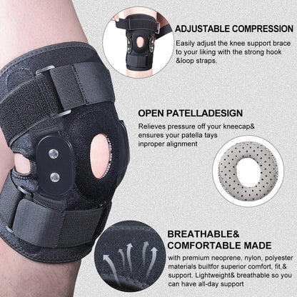 Garduru Kniebandage – Verstellbare Unterstützung zur Schmerzlinderung und Verbesserung der Mobilität