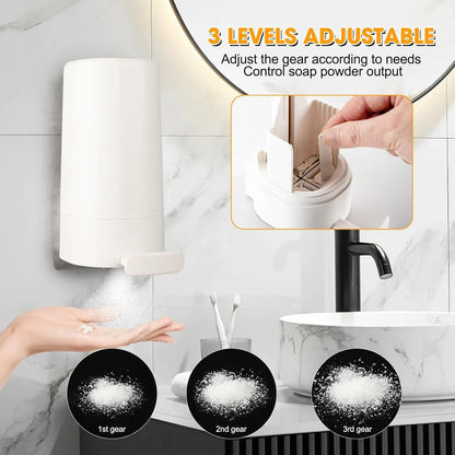 Wandmontierter Seifenspender mit Grinder