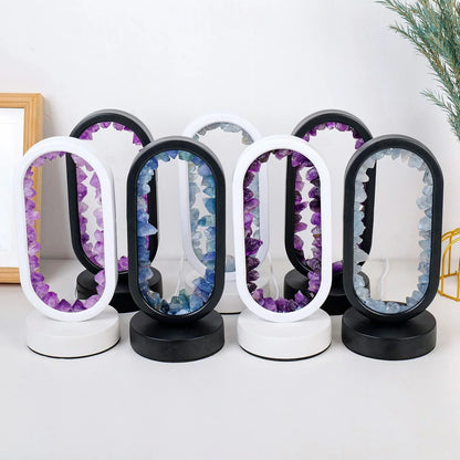 AuraStone | Beruhigungslampe aus beruhigenden natürlichen Amethysten