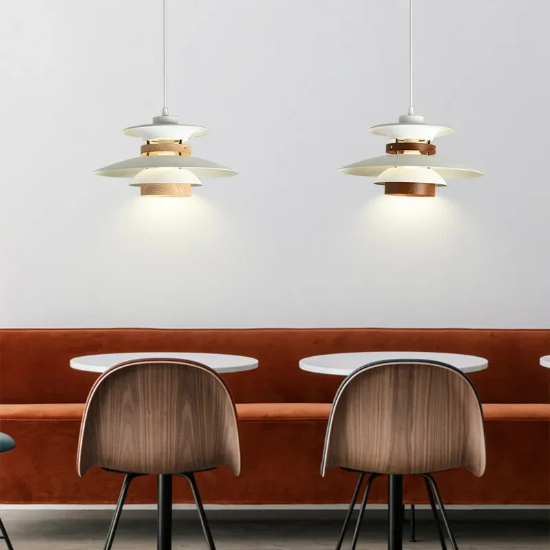 Garduru | Moderne LED-Chandelier in Regenschirmform