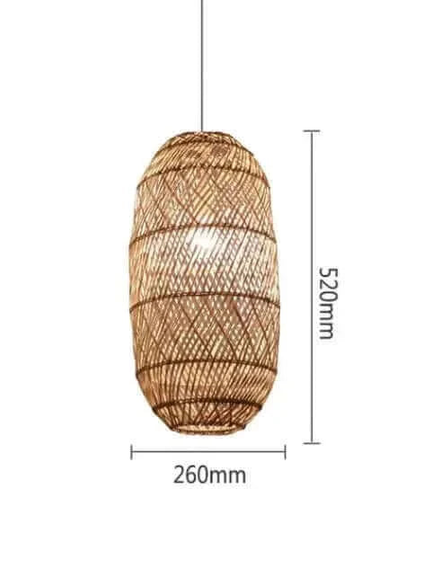 Vintage Rattan Bohemian Lampenschirme