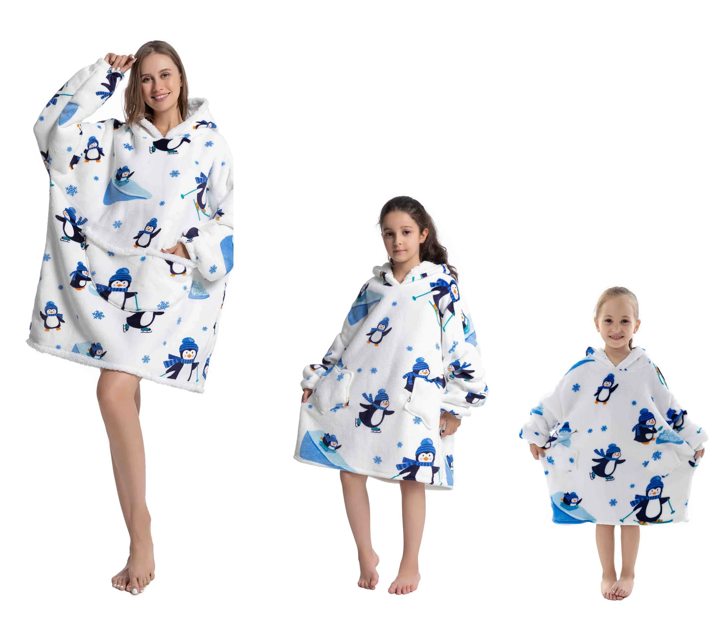 Garduru – Ultra-bequeme, übergroße Hoodie-Decke