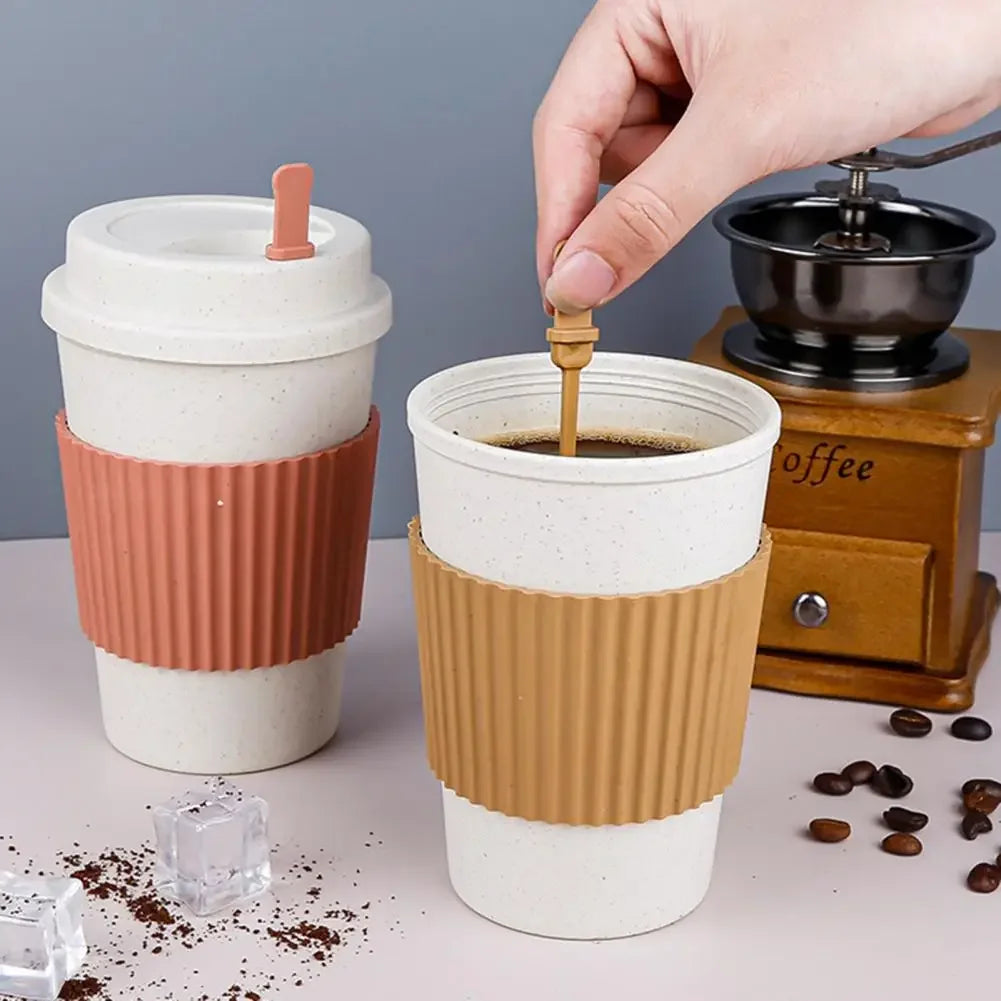 Thermoresistente Tasse mit rutschfestem Manschette-SafeSip™