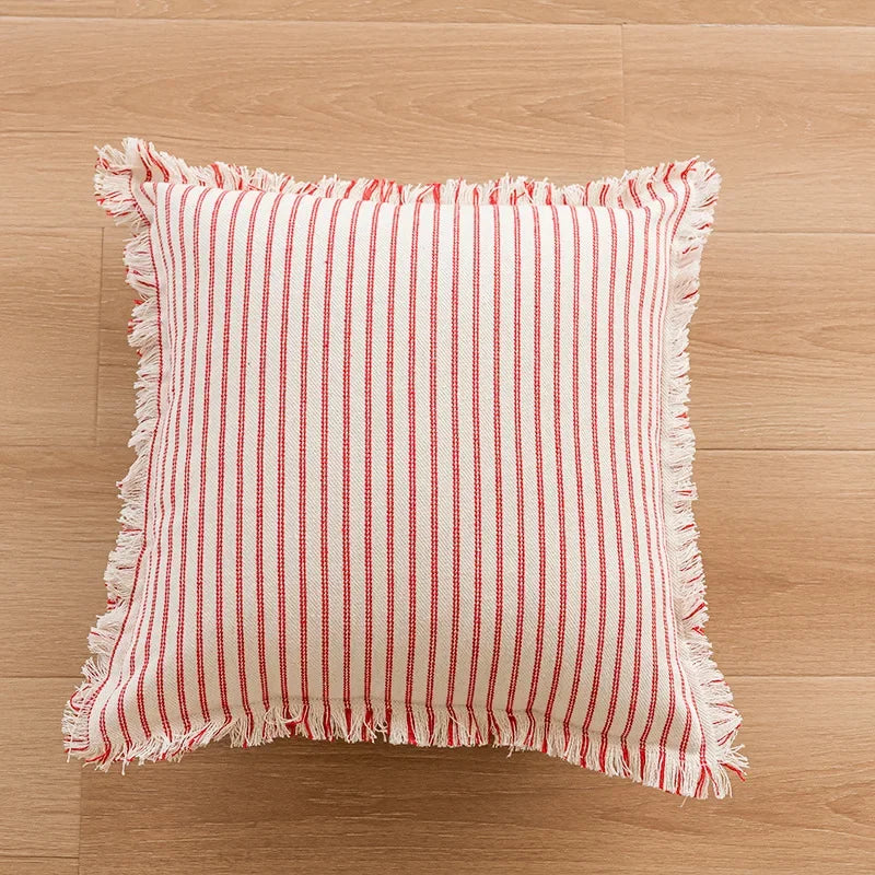NordicVibes – Luxuriöse geometrische gestepptes Kissenbezug für elegante Innenräume