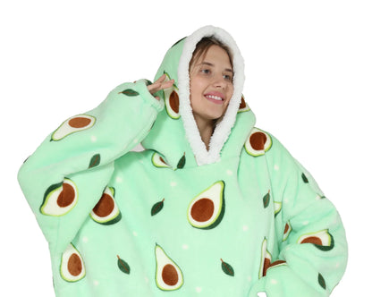 Garduru – Ultra-bequeme, übergroße Hoodie-Decke