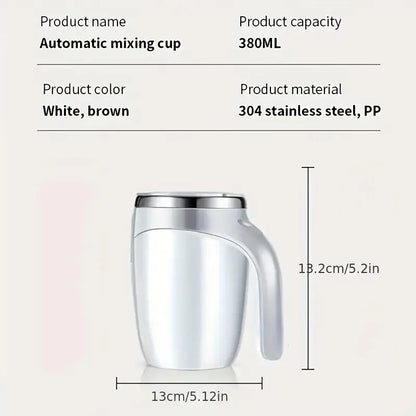 Garduru Tasse – 380 ml Edelstahlbecher mit automatischer Mischfunktion