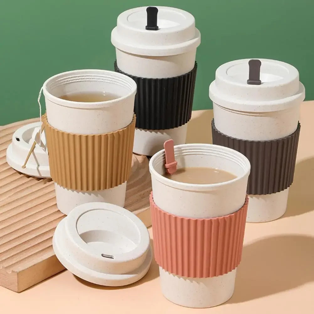 Thermoresistente Tasse mit rutschfestem Manschette-SafeSip™
