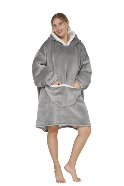 Garduru – Ultra-bequeme, übergroße Hoodie-Decke
