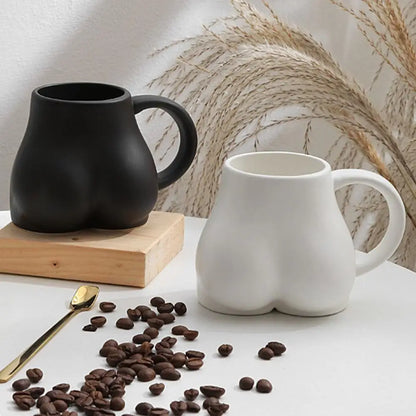 Kaffe Tasse Mit Weiblichen Rundungen