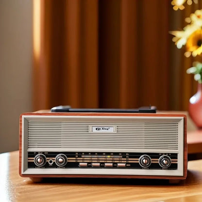 Vintage Holz Bluetooth Lautsprecher