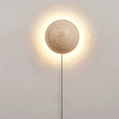Garduru Creme Wandlampe – Minimalistische Eleganz mit einem sanften Glühen