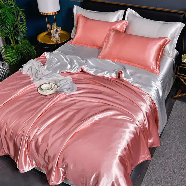 ÉléganceSatin – Luxuriöse Satin-Bettdecke