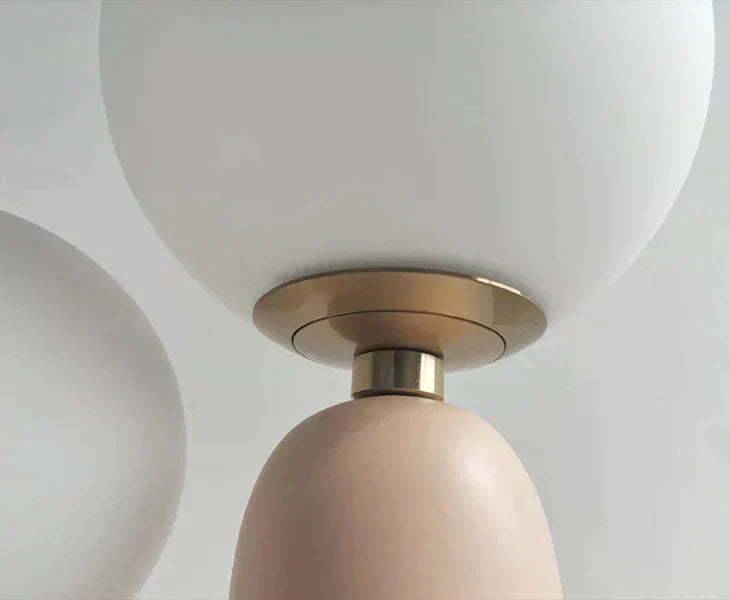 Moderne Tischlampe Kaktus – Kreative und elegante Beleuchtung mit Glasglobes
