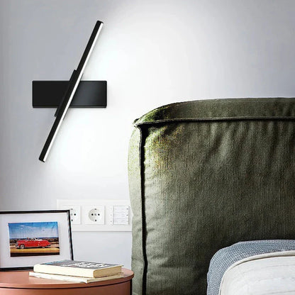 Drehbare LED-Wandleuchte - Moderne Lampe für Schlafzimmer & Wohnzimmer