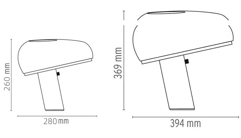 Stylische postmoderne Marmor-Schreibtischlampe – Schwarz, Weiß, Grün, Orange