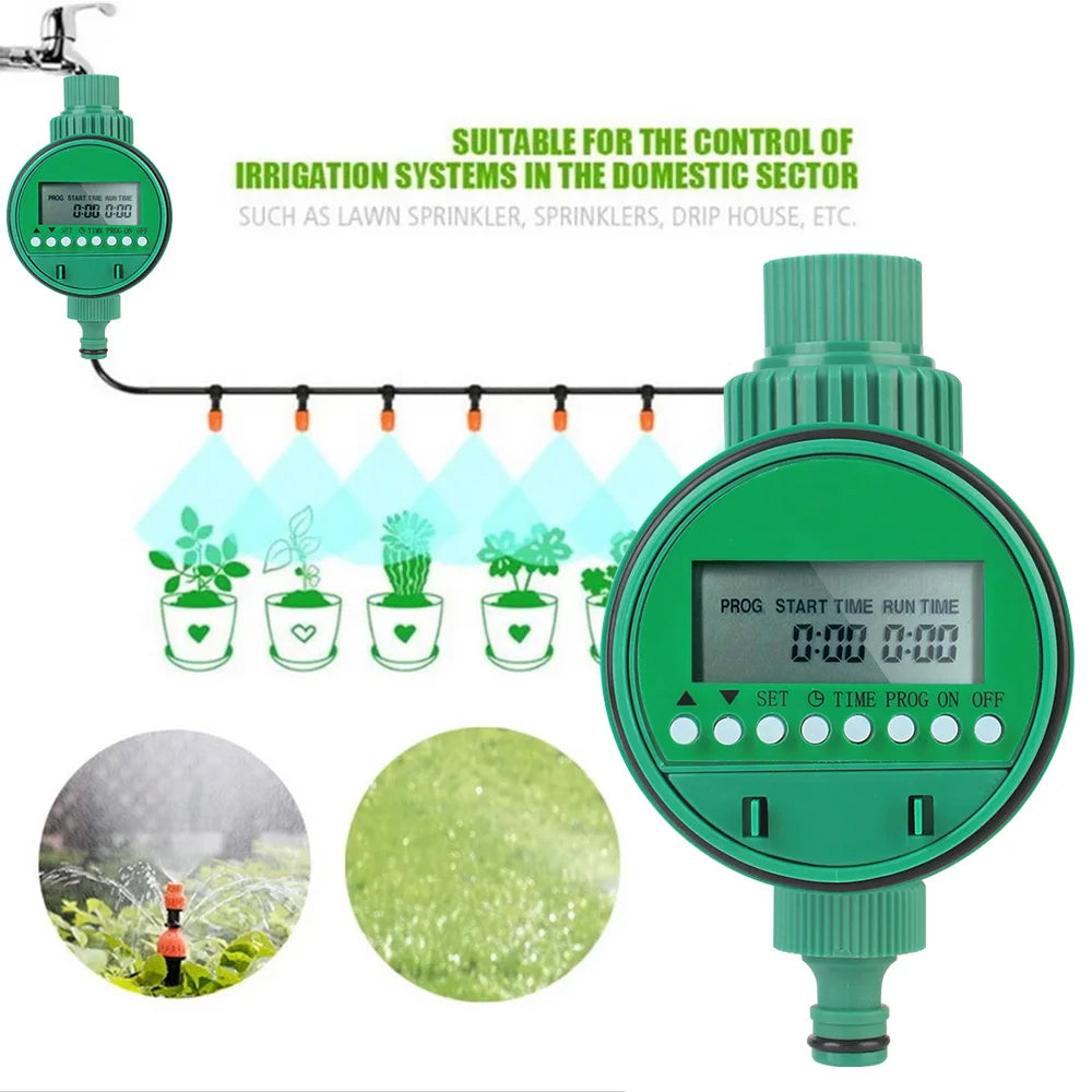 Automatischer Bewässerungssteuerung – Intelligenter Garten-Wasserzeitgeber für Zuhause