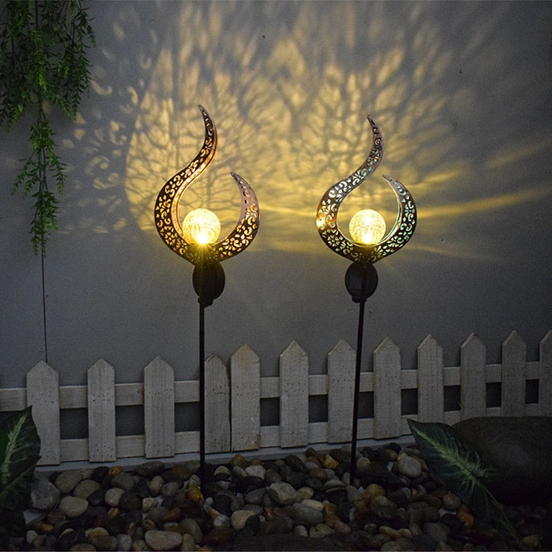 Outdoor Solar-Mond-Fee-Lichter