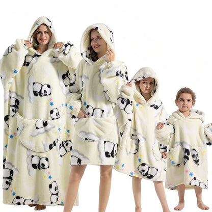 Garduru – Hoodie Decke Kürbis festlich