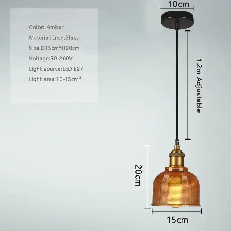 Beleuchten Sie Ihren Raum: Buntglas Retro Glas Kronleuchter