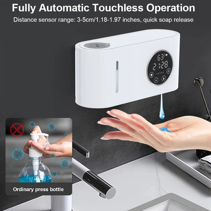 Automatischer Seifenspender Touchless-Sensor 500ml LED-Bildschirm
