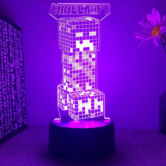 Verschiedene LED-Spielcharaktere Lampen - Verspielte Beleuchtung für Gamer