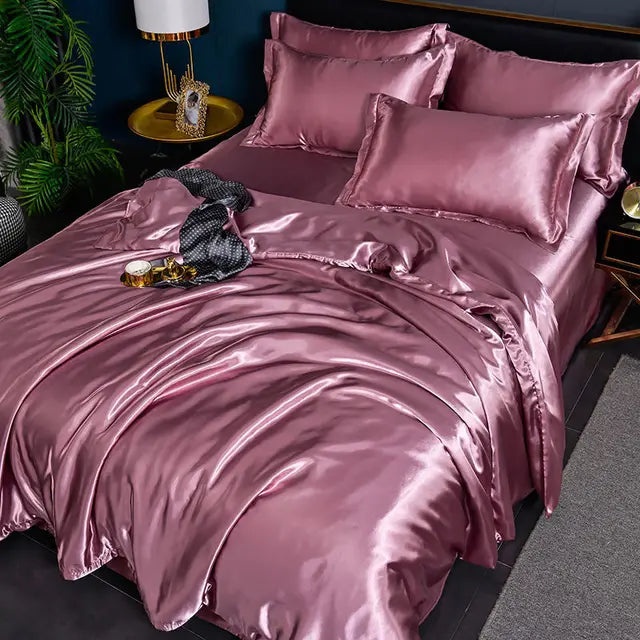 ÉléganceSatin – Luxuriöse Satin-Bettdecke