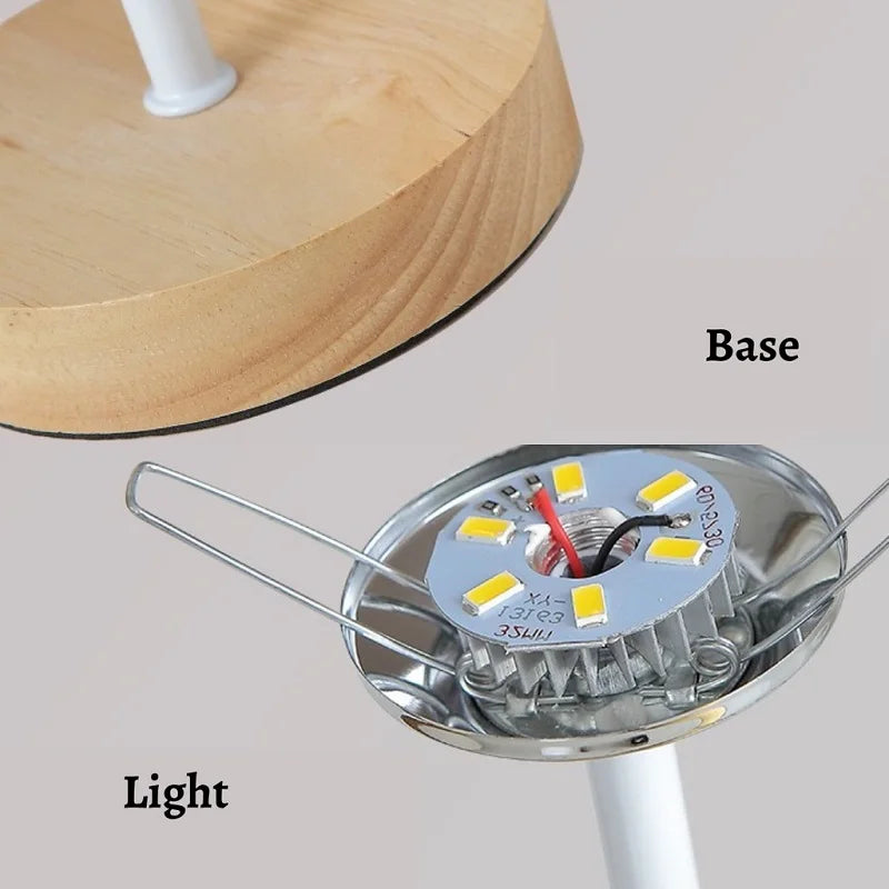 Tischlampe - Pleat - Faltbar zum Selbermachen - Künstlerische Atmosphäre