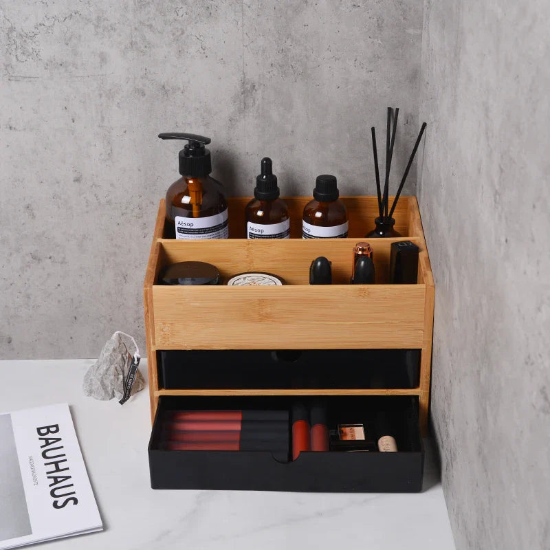 Bamboo Kosmetik- und Schmuck-Organizer