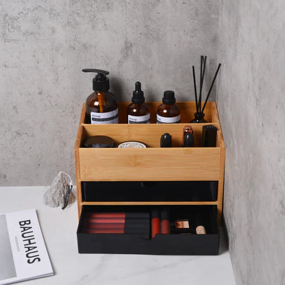 Bamboo Kosmetik- und Schmuck-Organizer