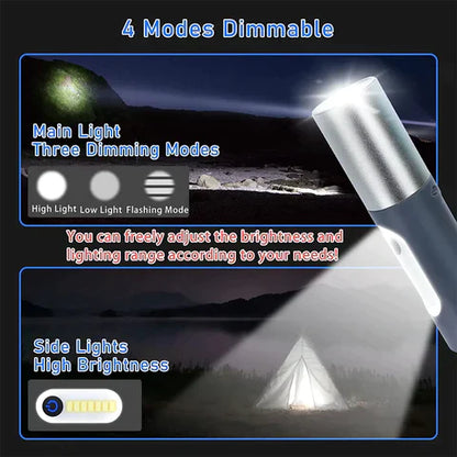 Zenlight™ Wiederaufladbare LED-Taschenlampe | 50% Rabatt