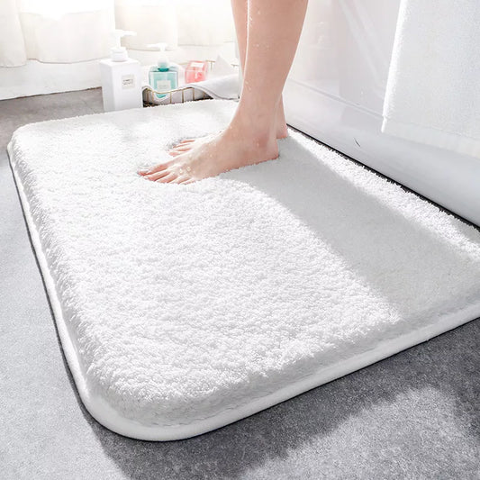 CloudLuxe – Super Dicke Luxus Badezimmermatte mit ultimativer Weichheit und rutschfester Unterseite