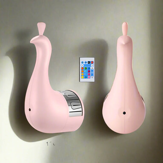 Royelux Pfau Projektions-Nachtlampe - 12-Farben dimmbare Fernbedienung Atmosphärenlicht