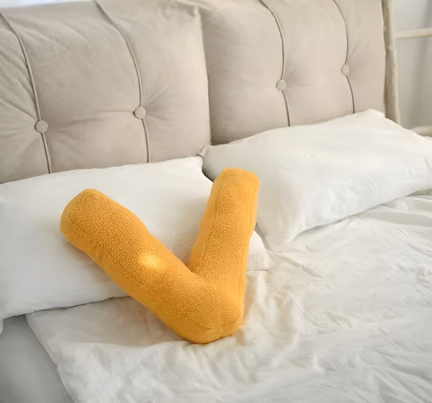 Garduru Kissen – Weiches Alphabet Sofa Wurfkissen
