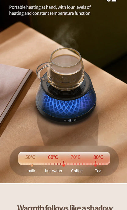 Royaleva USB Kaffeetassenwärmer – 4 Temperatureinstellungen, thermostatischer Untersetzer für Zuhause und Büro