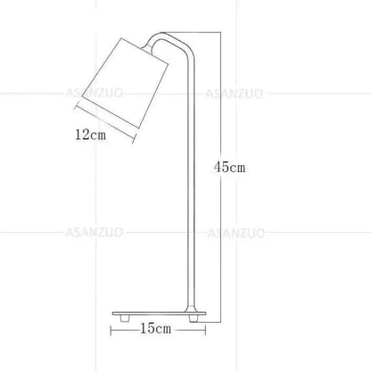 Metall Schreibtischlampe