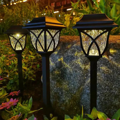 Solar Gartenbeleuchtung mit Natürlichem Charme – Elegante Lampen für den Außenbereich