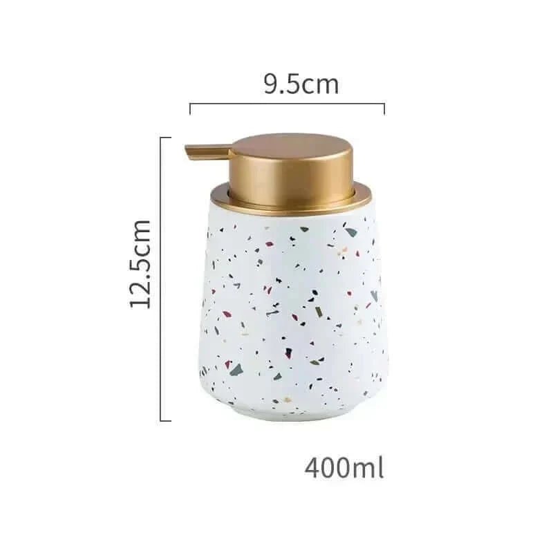 Nordic Painted Terrazzo Badezimmeraccessoires