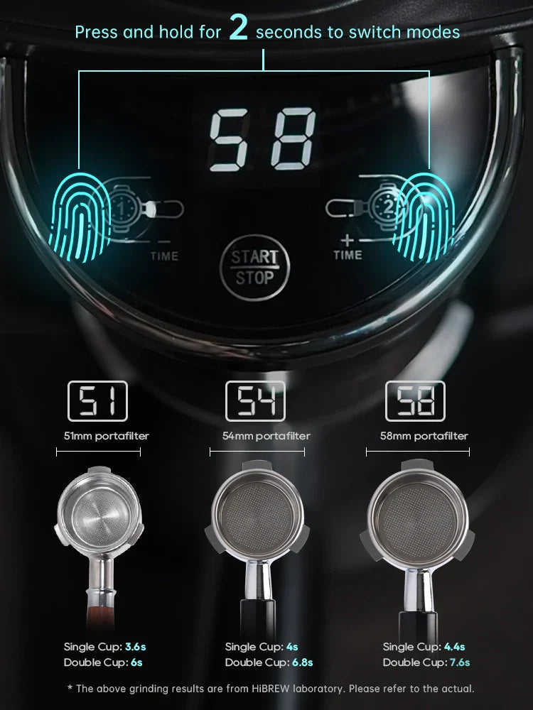 Automatischer Kaffeemühle – 31 einstellbare Einstellungen für präzisen Espresso- und Pour-Over-Brauen