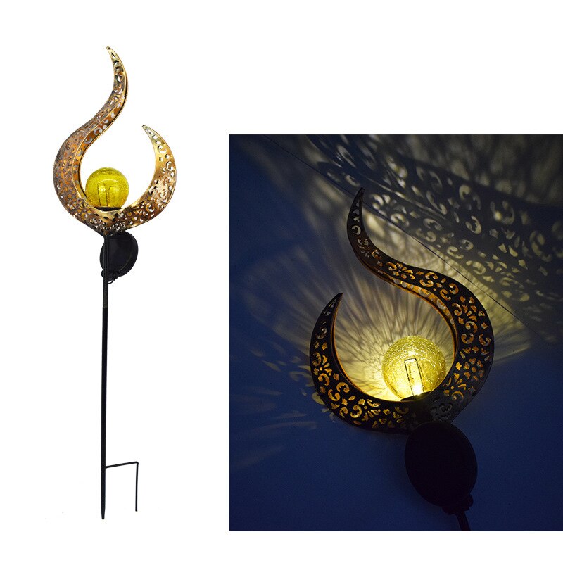 Outdoor Solar-Mond-Fee-Lichter