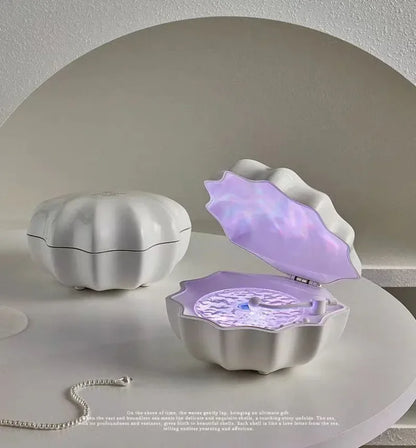 Tragbarer Bluetooth-Lautsprecher für das Badezimmer mit Projektionslicht