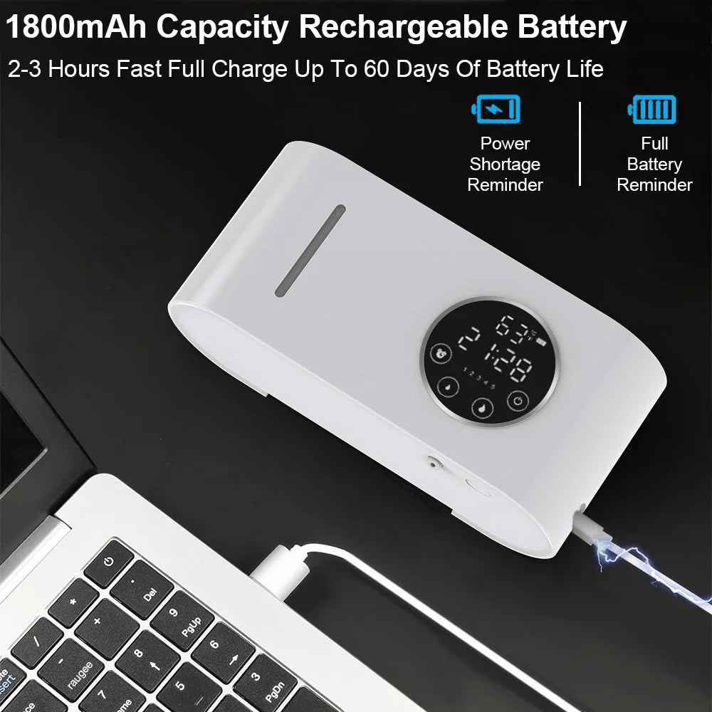 Automatischer Seifenspender Touchless-Sensor 500ml LED-Bildschirm