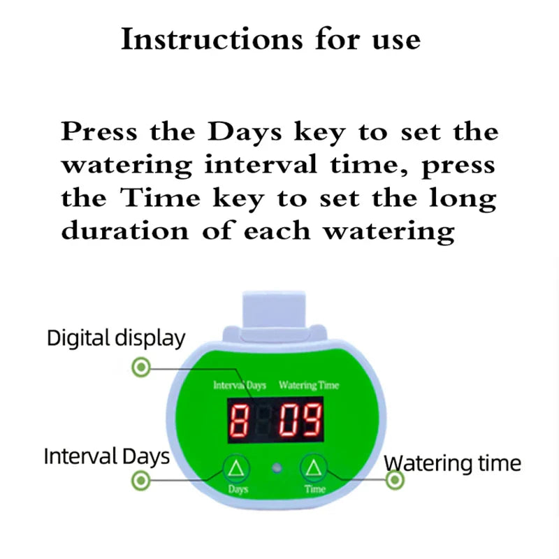 Automatisches Pflanzenbewässerungssystem mit USB – Effiziente Tropfbewässerung