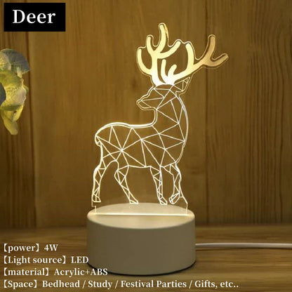3D LED Nachtlicht